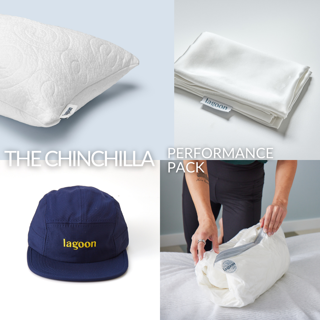 Chinchilla Performance Pack | Pillow, Pillowcase, Travel Bag & Cap