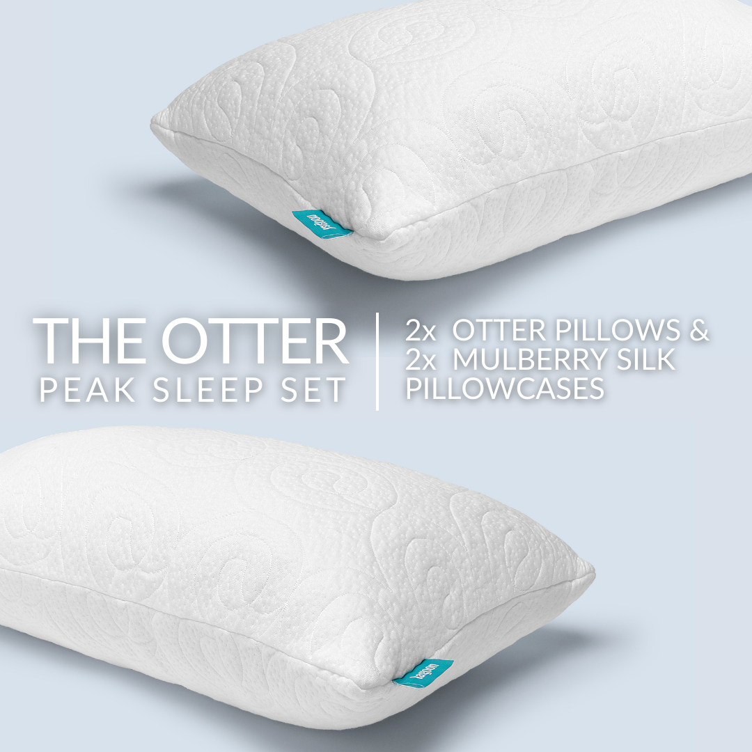 Otter Peak Sleep Set | 2 Pillows & Pillowcases