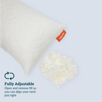Thumbnail for Fox Travel Pillow + Cooling Pillowcase | Kid-Friendly Sized Pillow