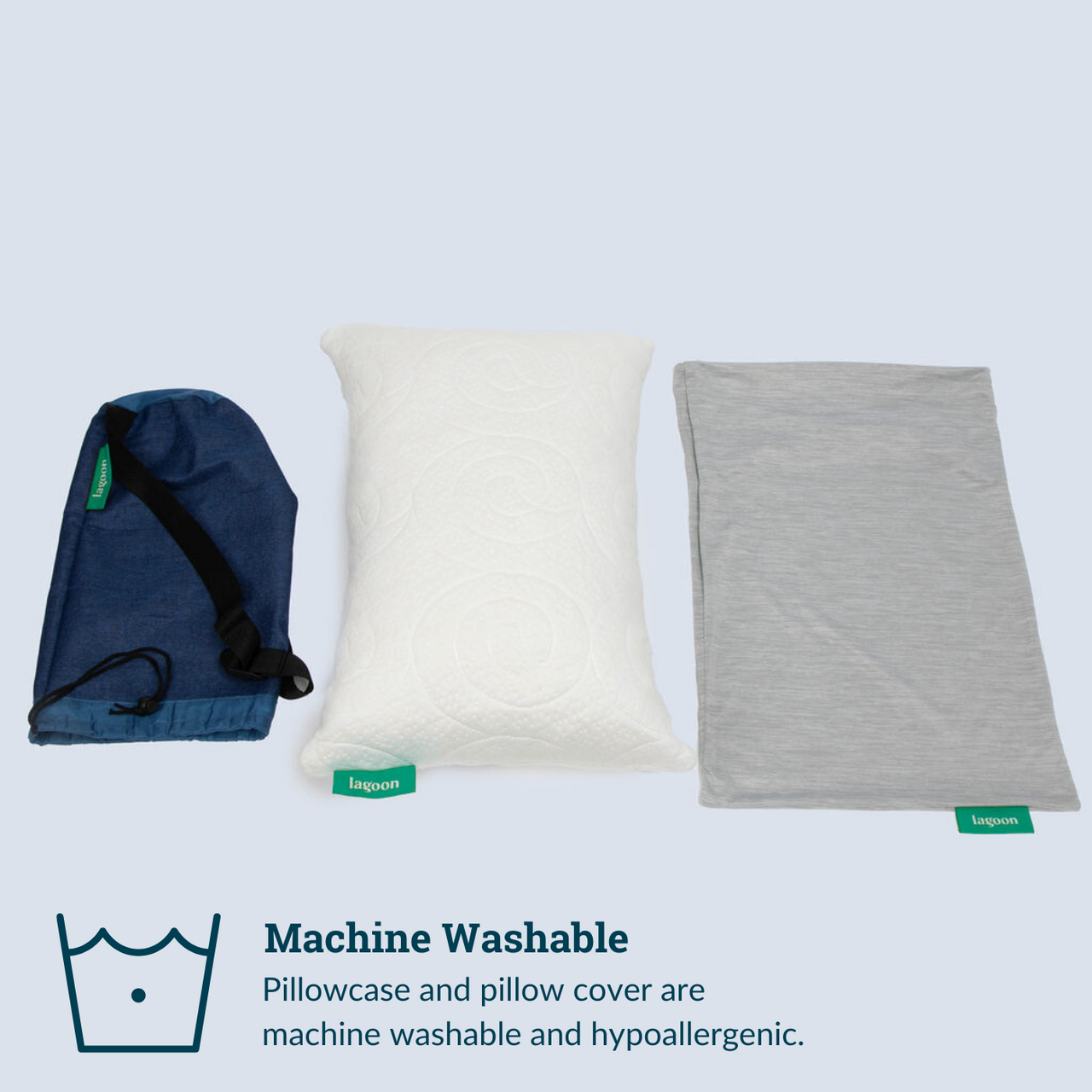 Otter Travel Pillow + Cooling Pillowcase | Kid-Friendly Sized Pillow