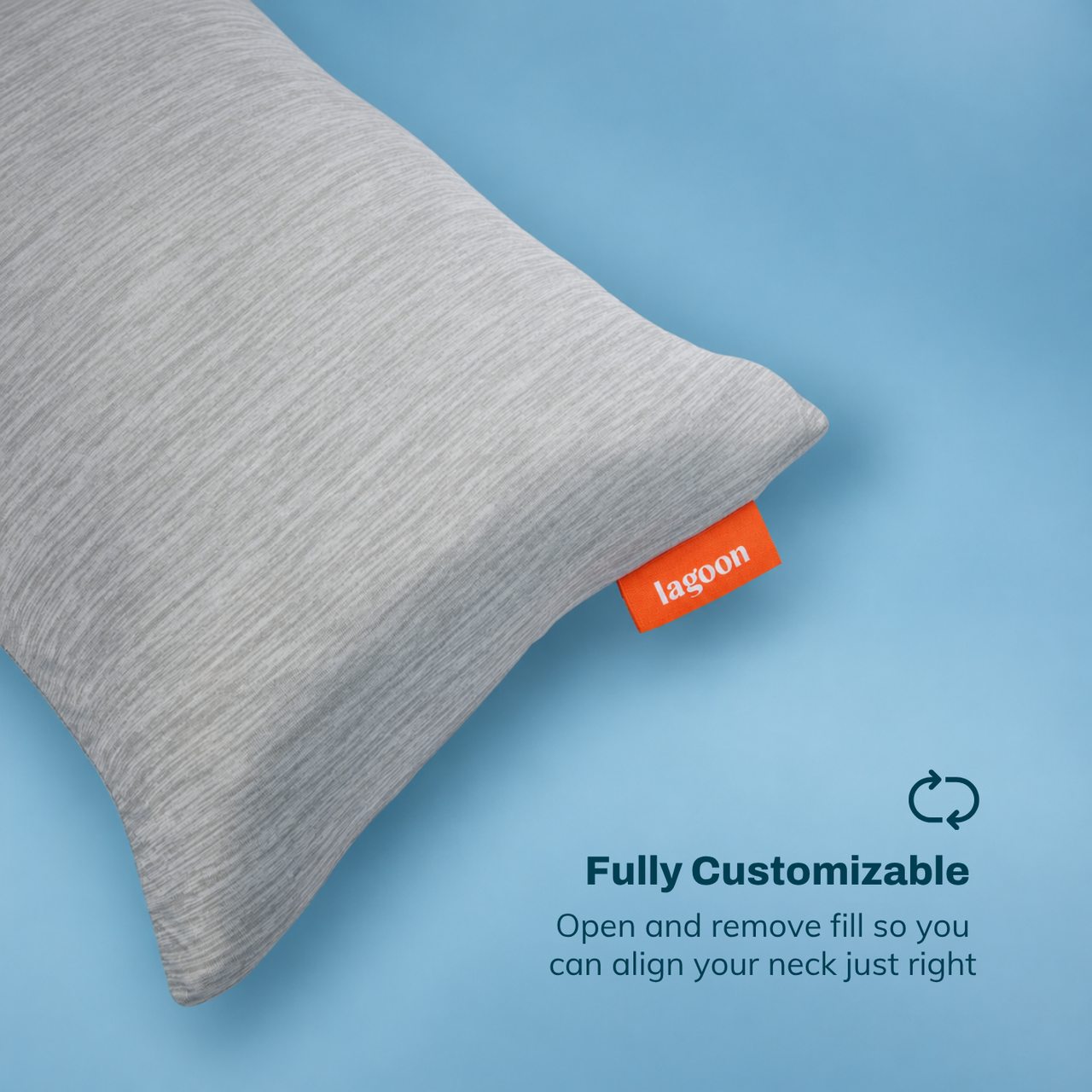 Fox Travel Pillow + Cooling Pillowcase | Kid-Friendly Sized Pillow