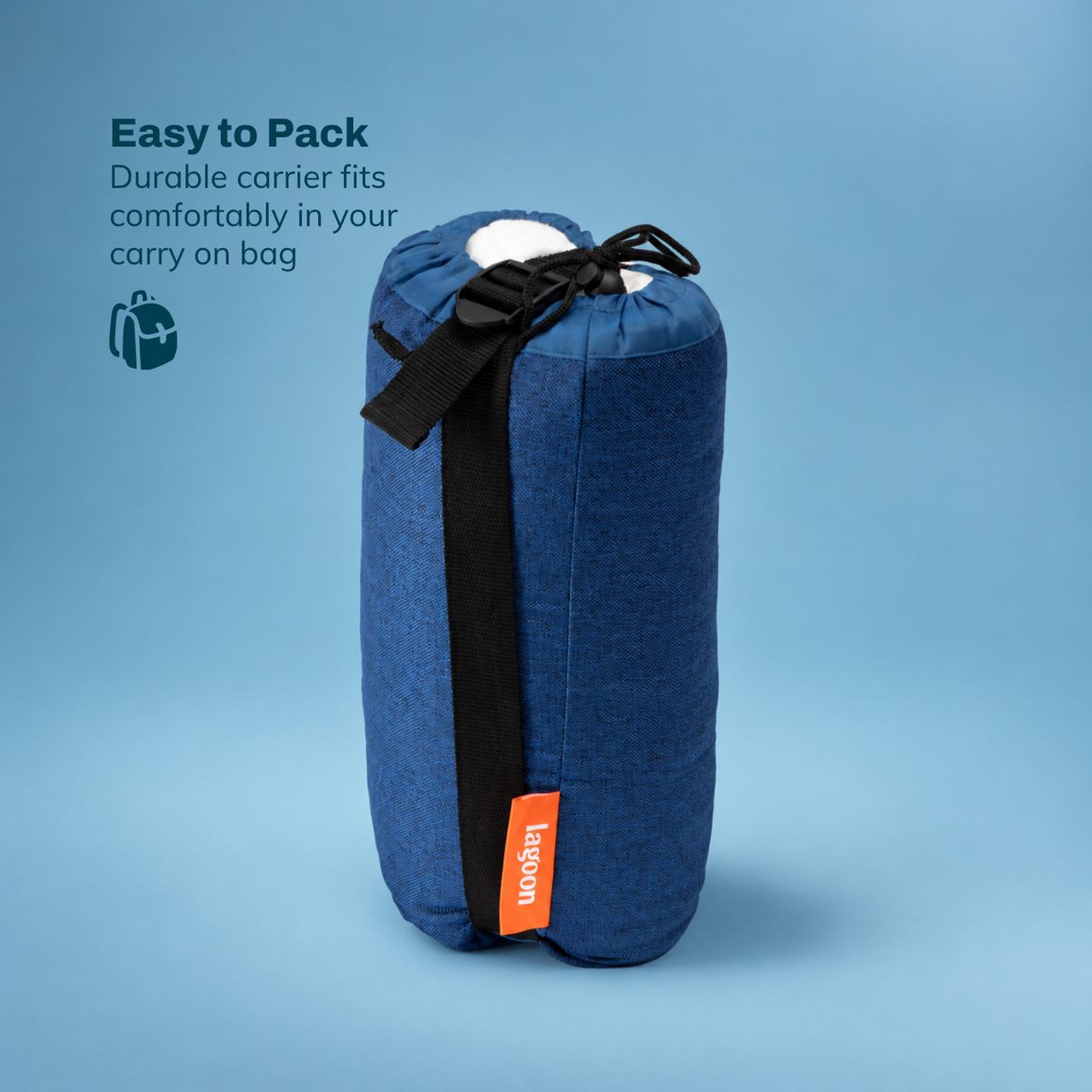 Fox Travel Pillow + Cooling Pillowcase | Kid-Friendly Sized Pillow