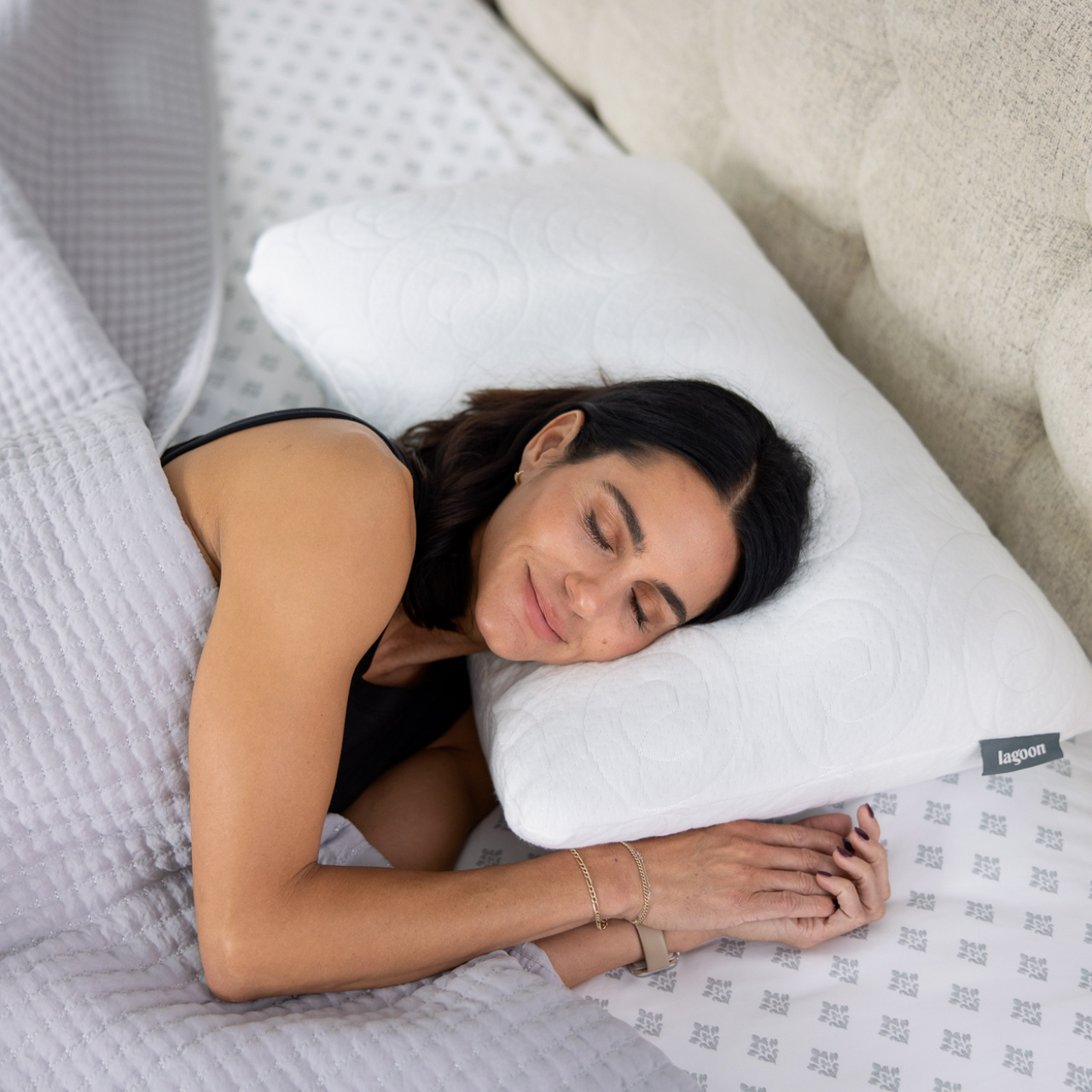 The Whale |  Cooling, Firmer CertiPUR-US Memory Foam Pillow