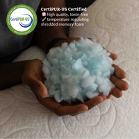 Cooling Gel Infused Memory Foam Fill The Otter