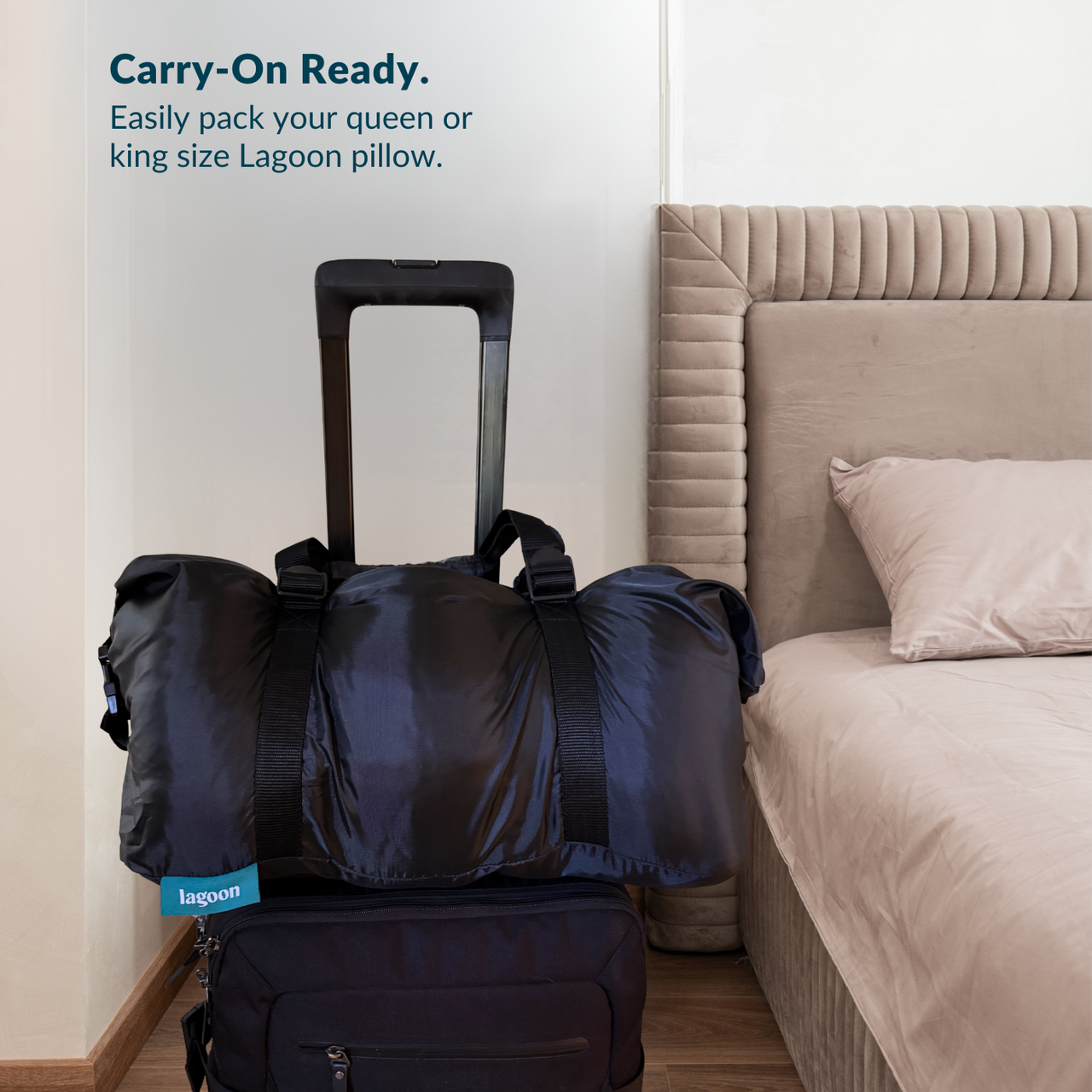Pillow Travel Compression Bag | For Full Size Pillows