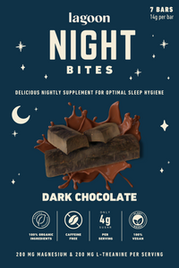 Thumbnail for Dark Chocolate Night Bites | Functional Nightly Sleep Supplement Chocolate Bars