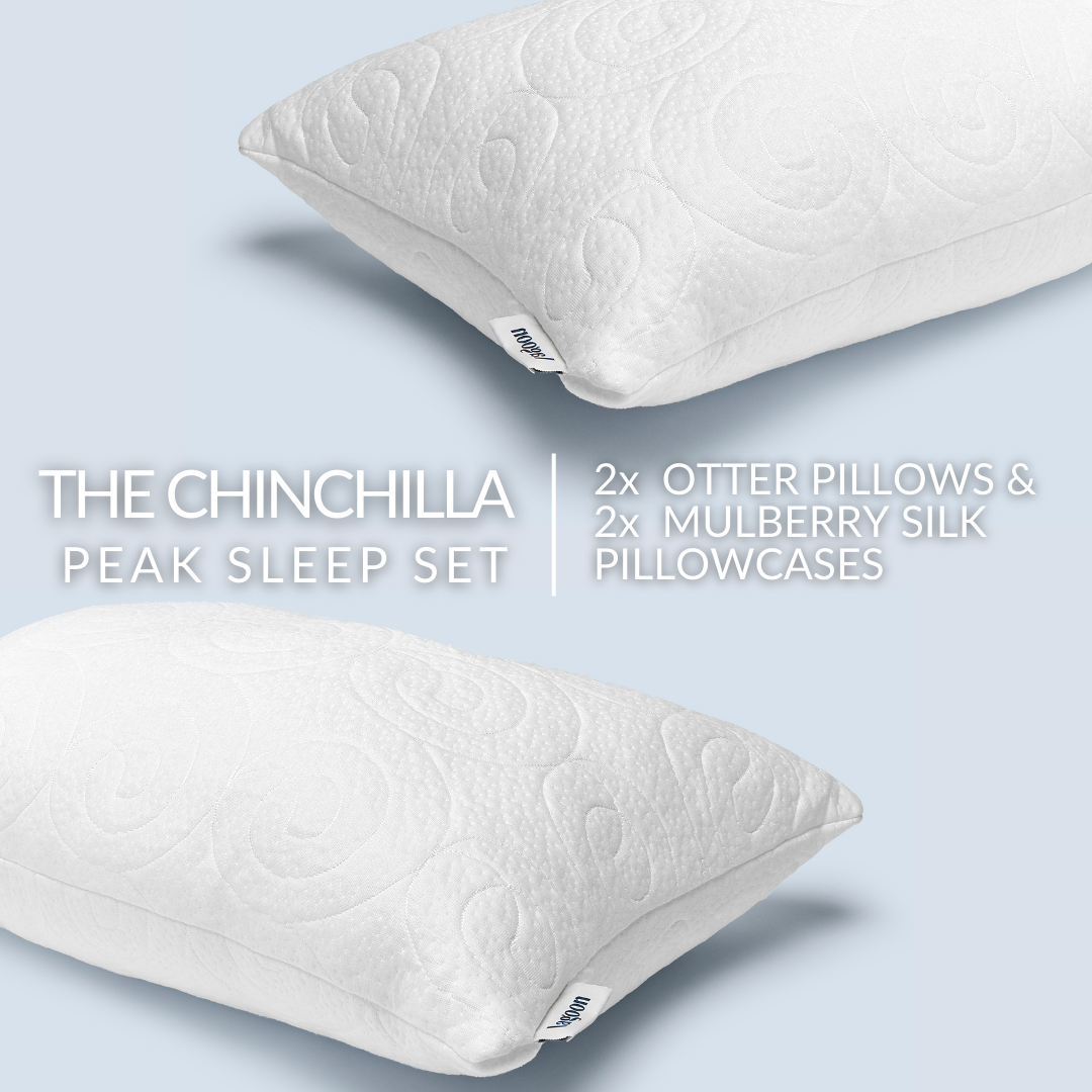 Chinchilla Peak Sleep Set | 2 Pillows & Pillowcases