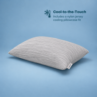 Thumbnail for Chinchilla Travel Pillow + Cooling Pillowcase | Kid-Friendly Sized Pillow