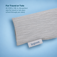 Thumbnail for Chinchilla Travel Pillow + Cooling Pillowcase | Kid-Friendly Sized Pillow