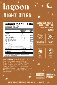 Thumbnail for Chocolate & Almonds Night Bites | Functional Nightly Sleep Supplement Chocolate Bars