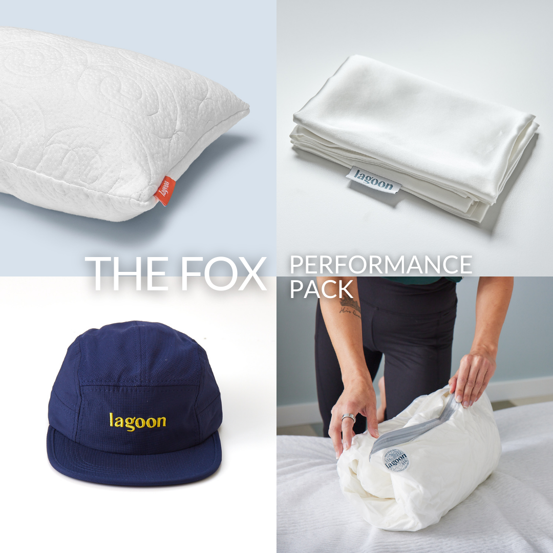 Fox Performance Pack | Pillow, Pillowcase, Travel Bag & Cap