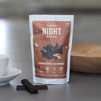 Thumbnail for Chocolate & Almonds Night Bites | Functional Nightly Sleep Supplement Chocolate Bars