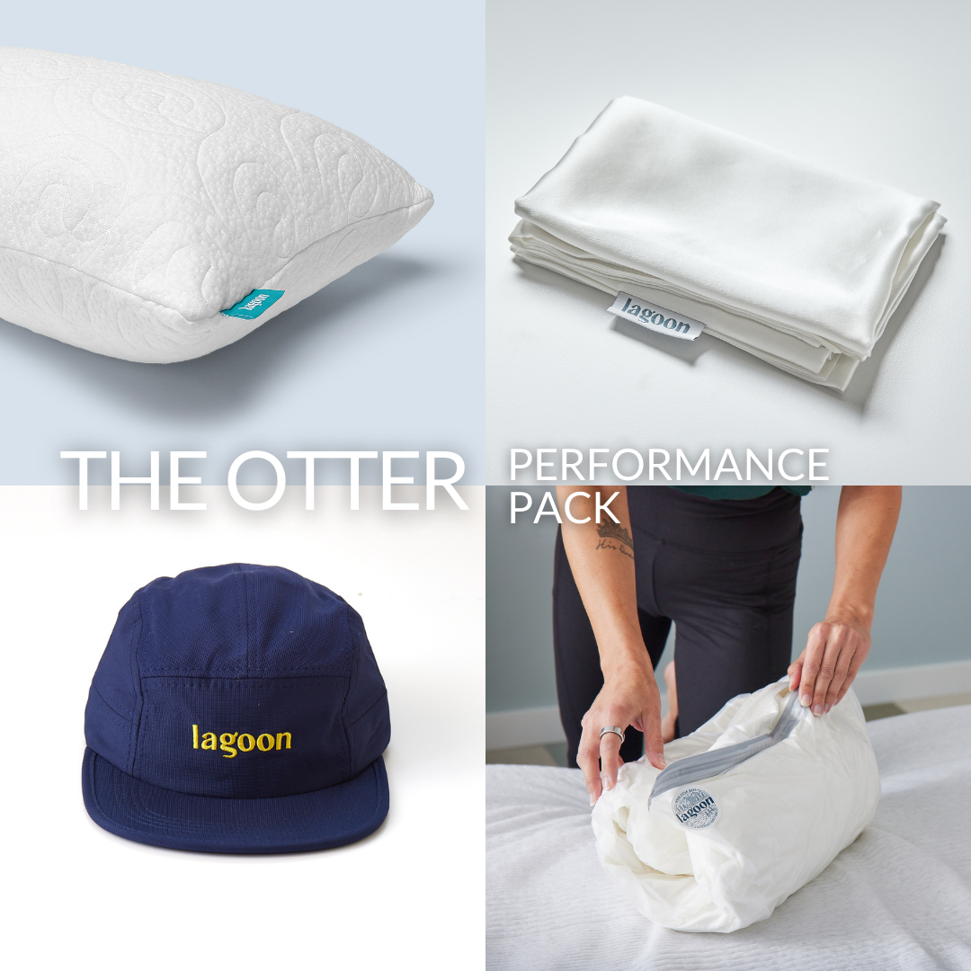Otter Performance Pack | Pillow, Pillowcase, Travel Bag & Cap