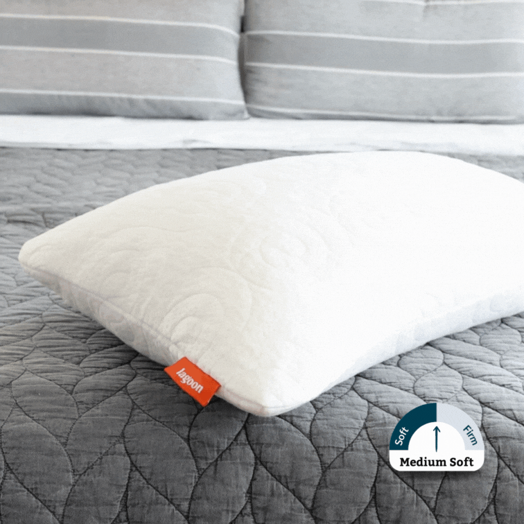 The Fox Shredded Memory Foam Pillow by Lagoon