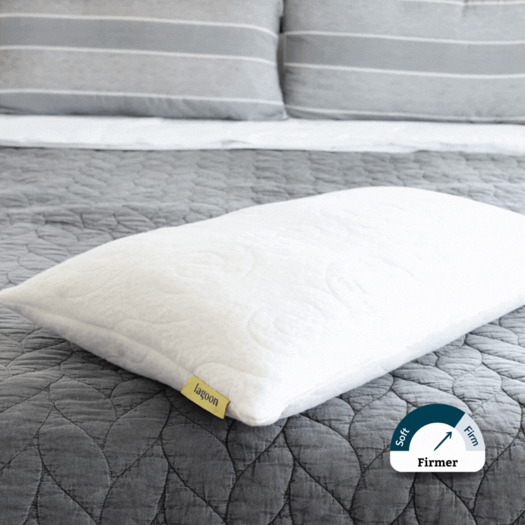 The Meerkat | Supportive Hybrid Pillow with Foam Core