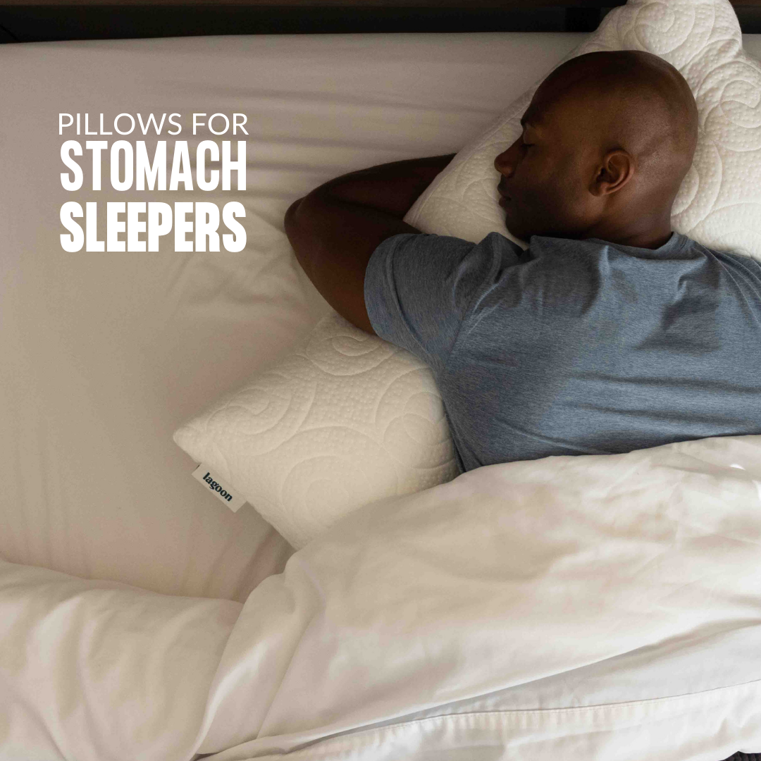 Sleeping on top stomach with pillow