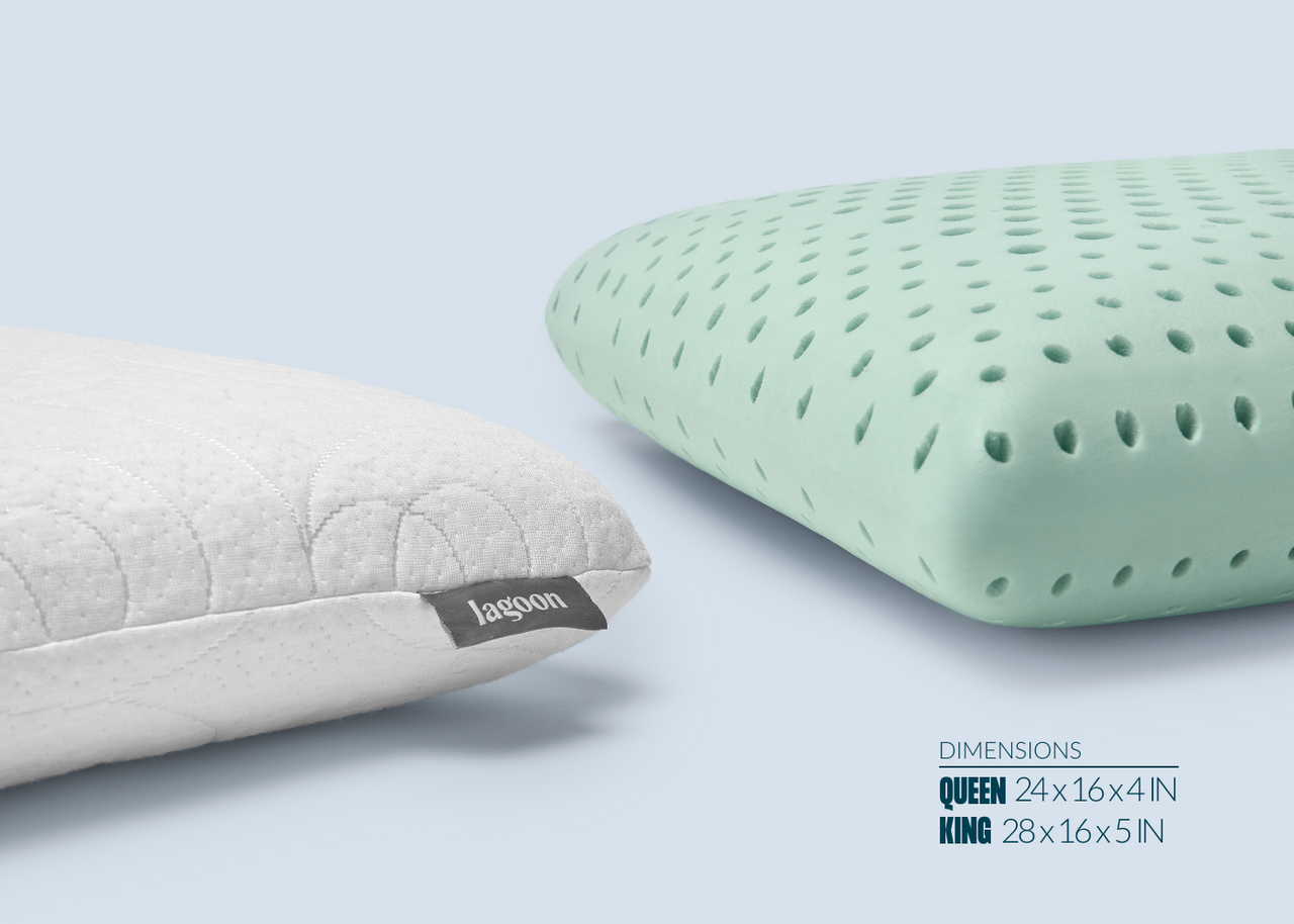 The Hippo |  Cooling, Firmer CertiPUR-US Memory Foam Pillow